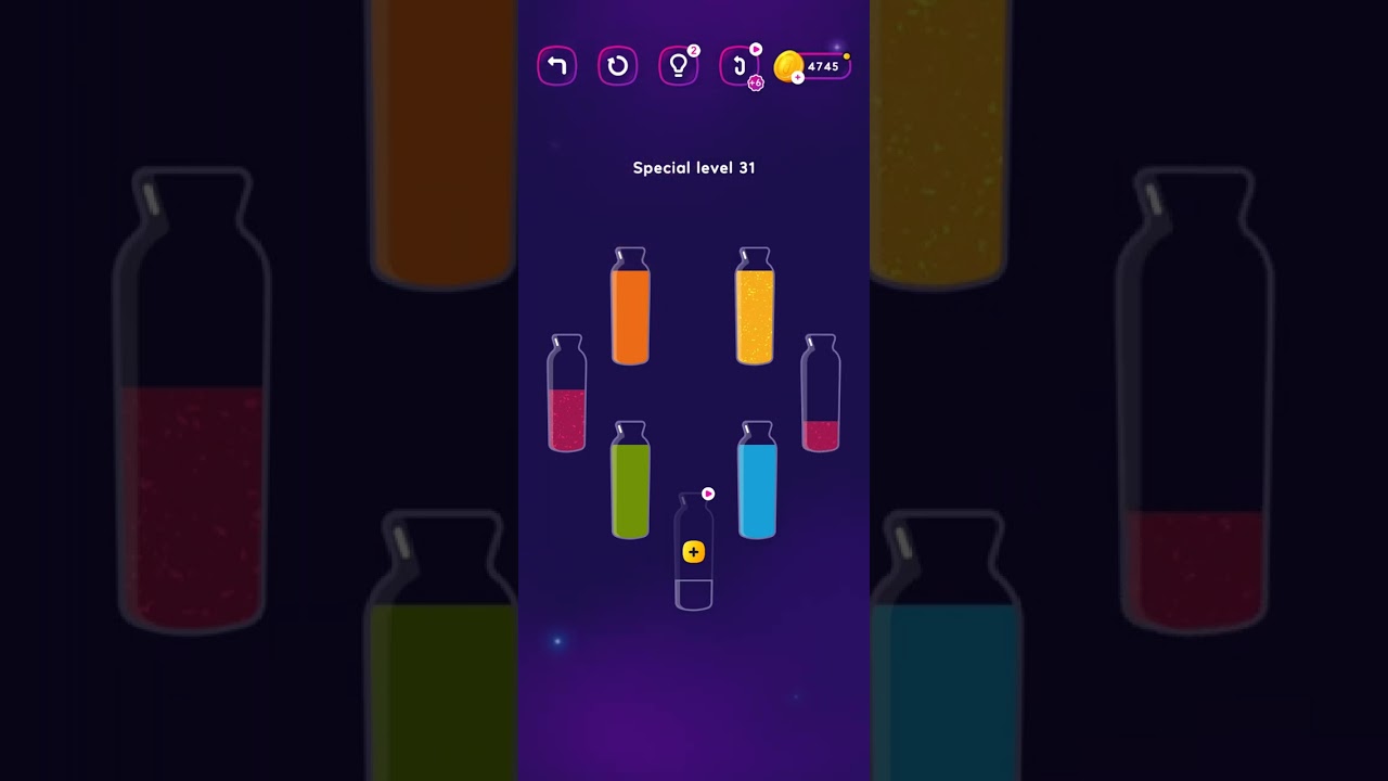 water sort puzzle - Get color special level 31