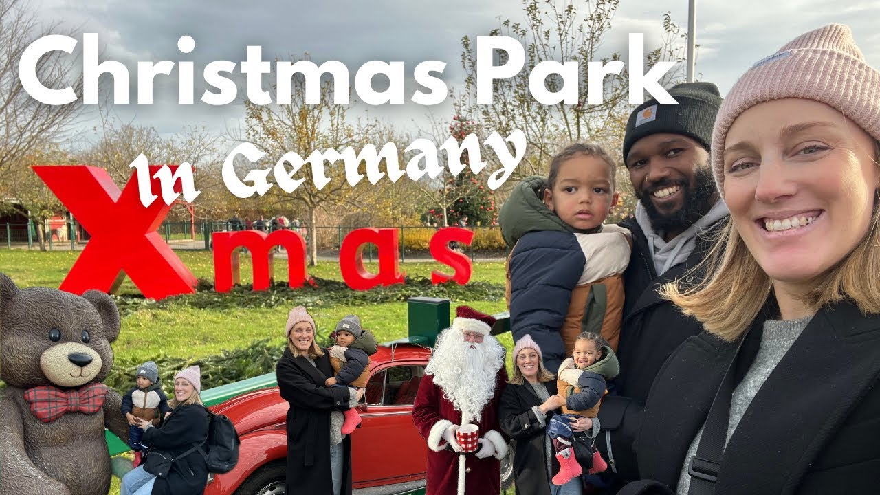 Celebrating Christmas in Germany 🇩🇪🎄Christmas Park in Germany - Gertrudenhof Weihnachtspark!