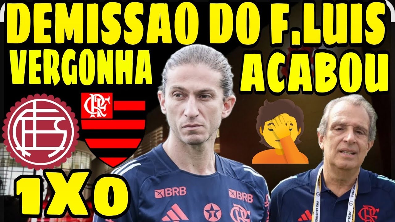 DEMISSÃO DO FILIPE LUÍS! TORCIDA PERDEU A PACIÊNCIA! LANÚS 1X0 FLAMENGO!