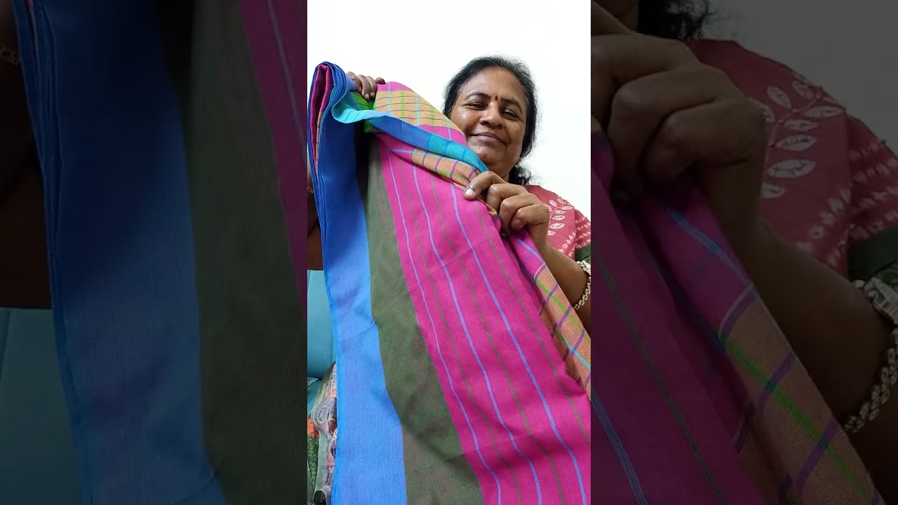கோடைக் கொண்டாட்டம் /Pure Kadhi Cotton Sarees /₹599/9342559162