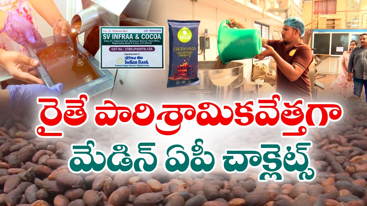 పొలంలో పండిన కోకోతో సొంత వ్యాపారం | మేడ్ ఇన్ ఏపీ&rsquo;గా విదేశాలకు || Idi Sangathi
