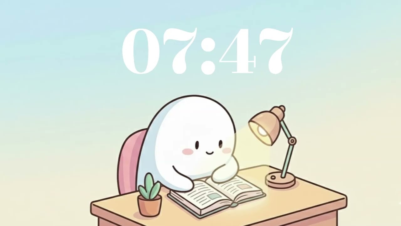 14-15 minutes timer for Gentle Lofi Waves for Peaceful Studying