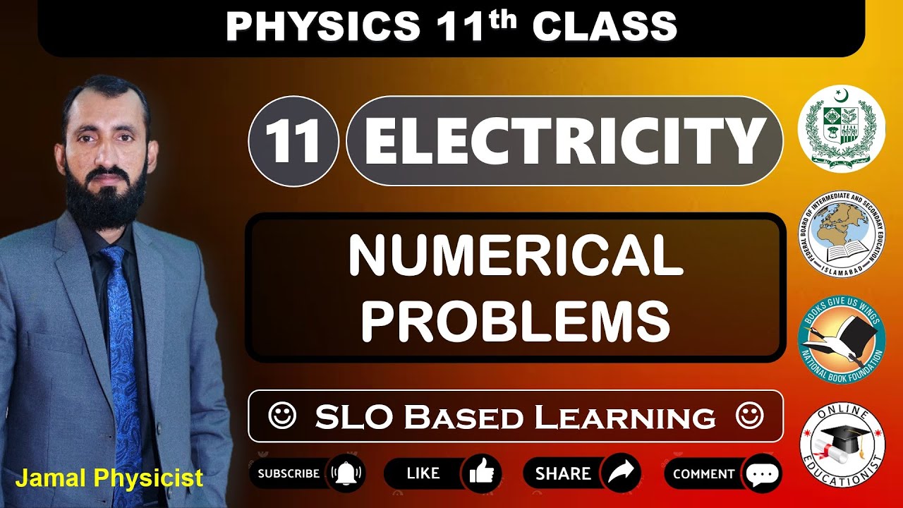 Numerical Problems | Chapter 11 | Electricity | Physics 11 | NBF | Federal Board
