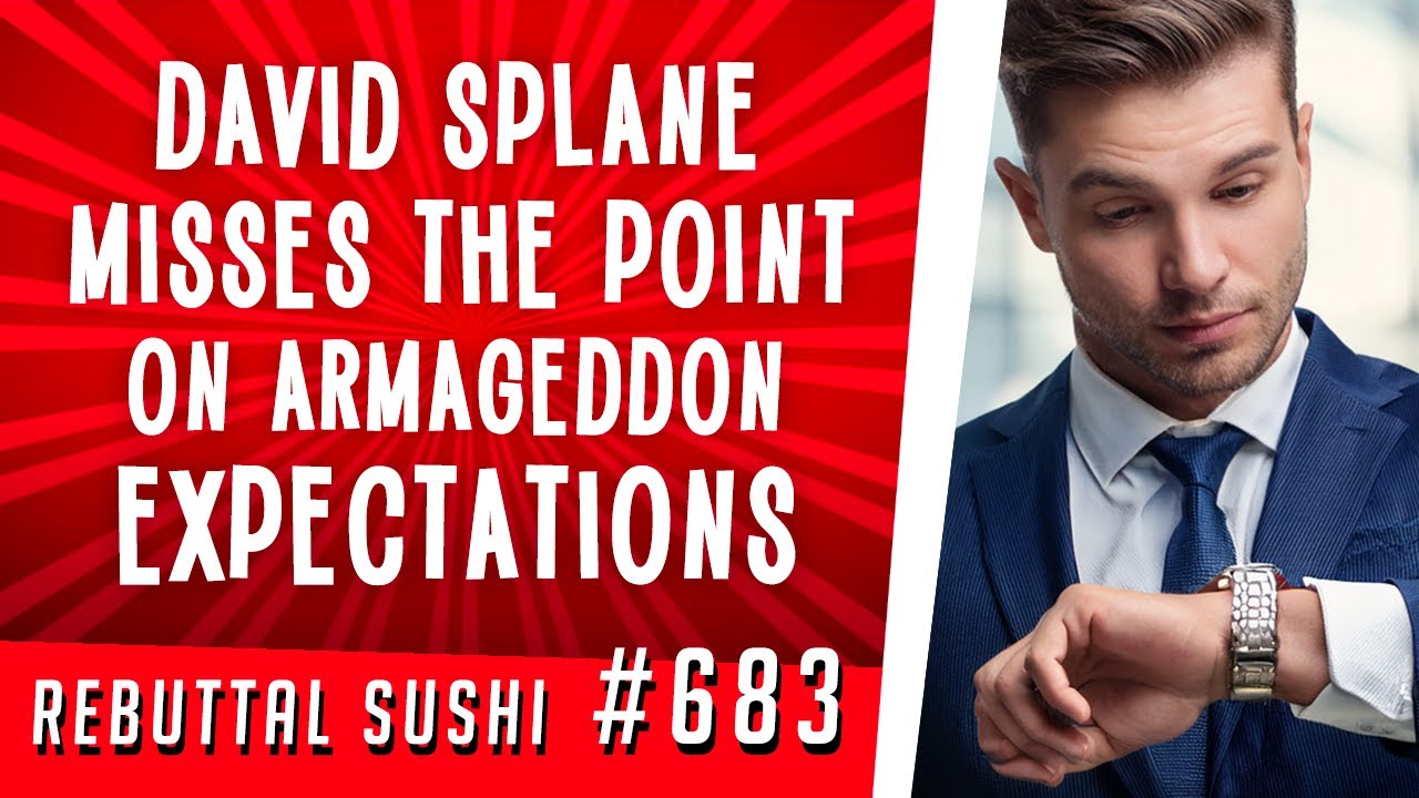 David Splane misses the point on Armageddon expectations
