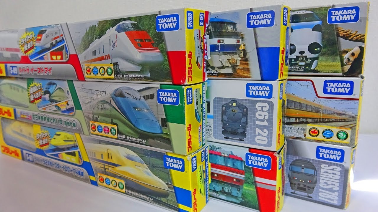 10 Japanese Trains, Doctor Yellow Shinkansen, JR Freight Trains, Limited Express Trains, and more!