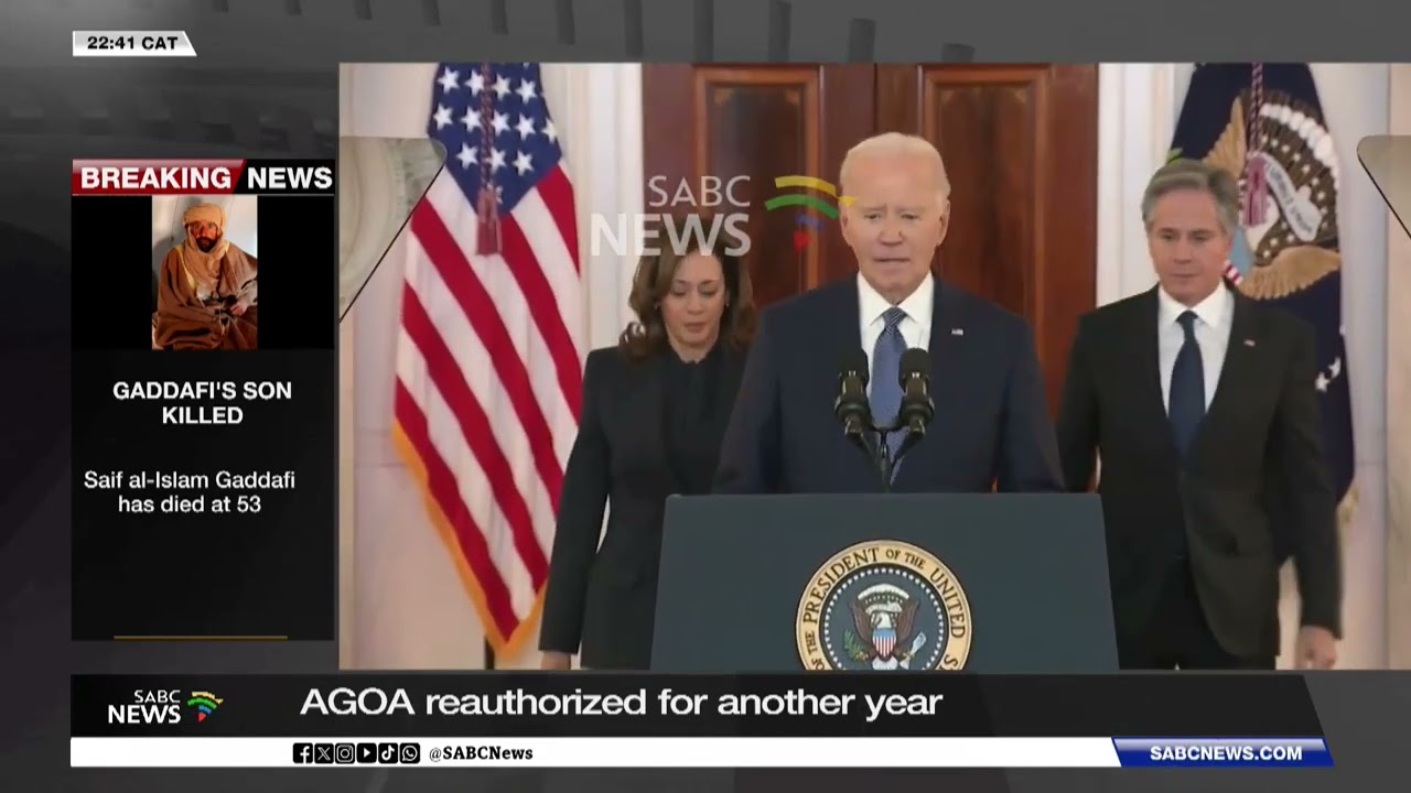 AGOA reauthorized for another year