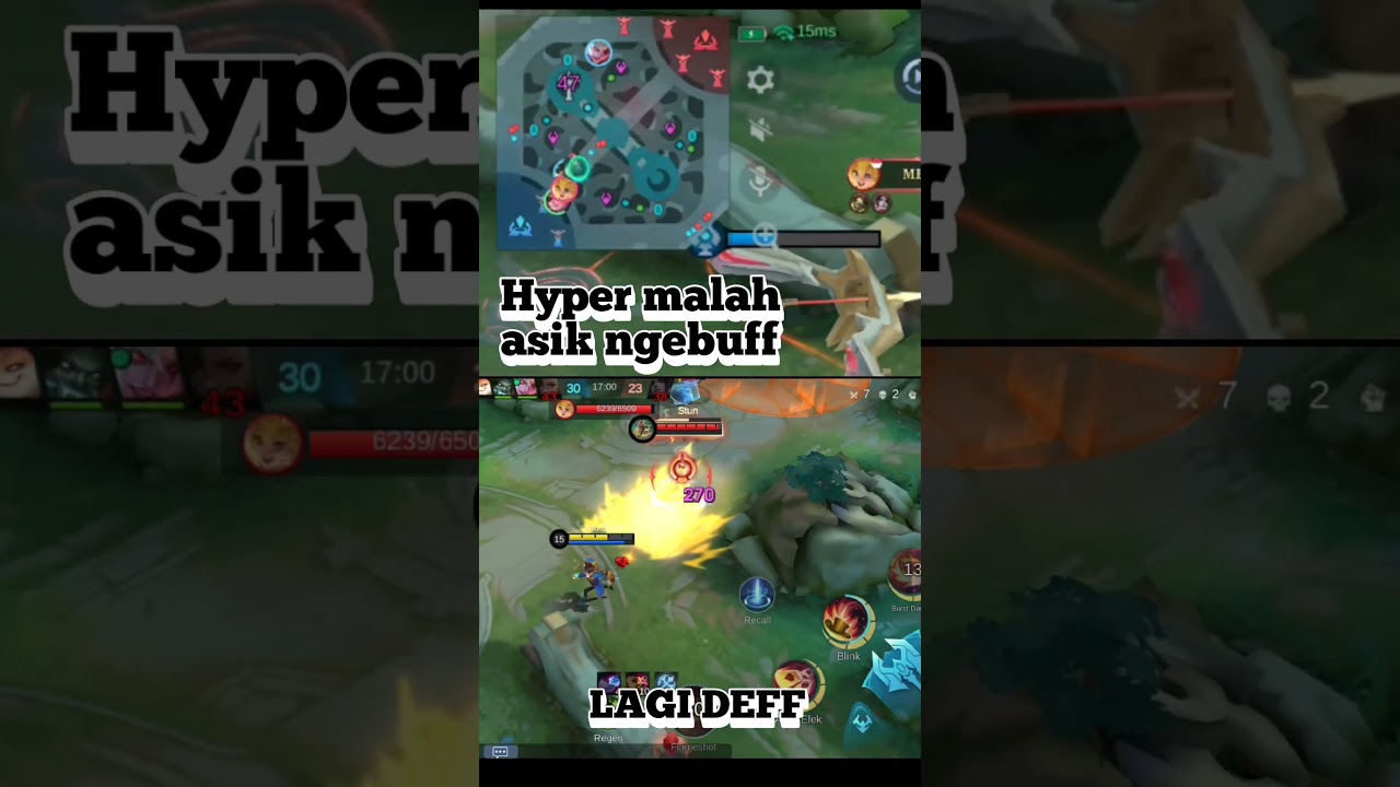 Hyper Anj*ng #mlbb #mobilelegends #shorts #ardilombok