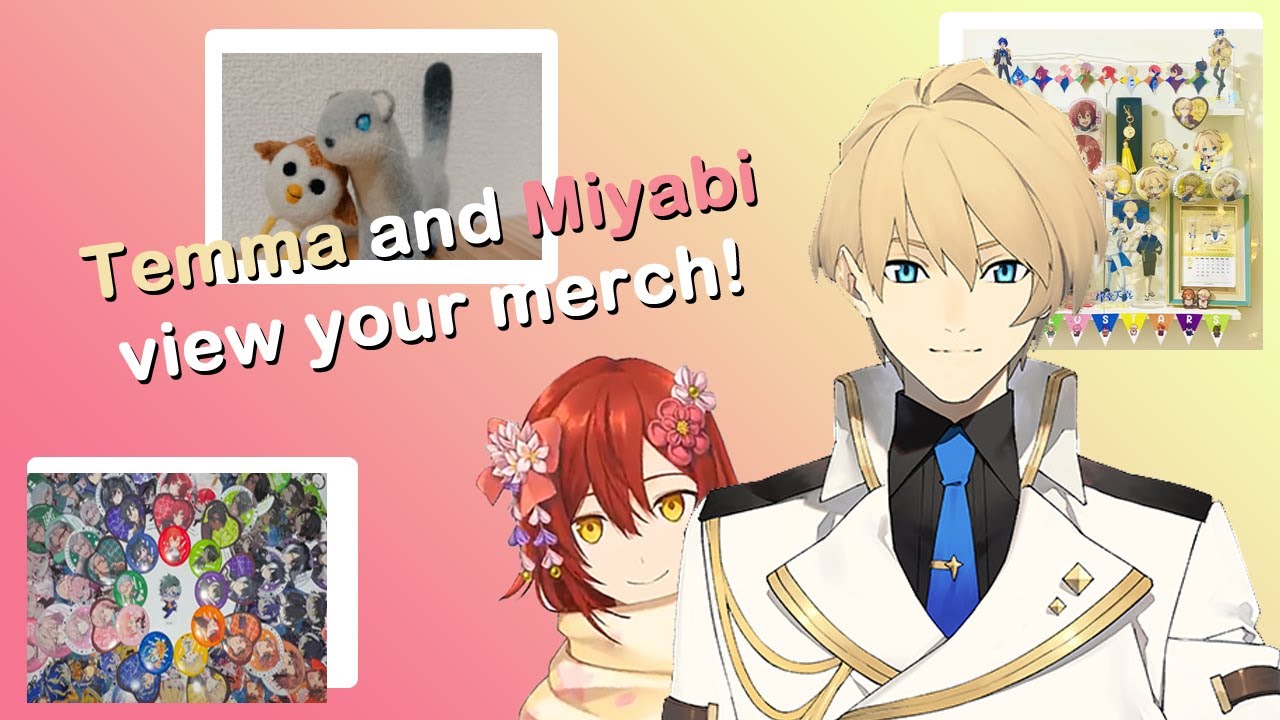 a bite size HanaKishi merch review (lq eng sub)