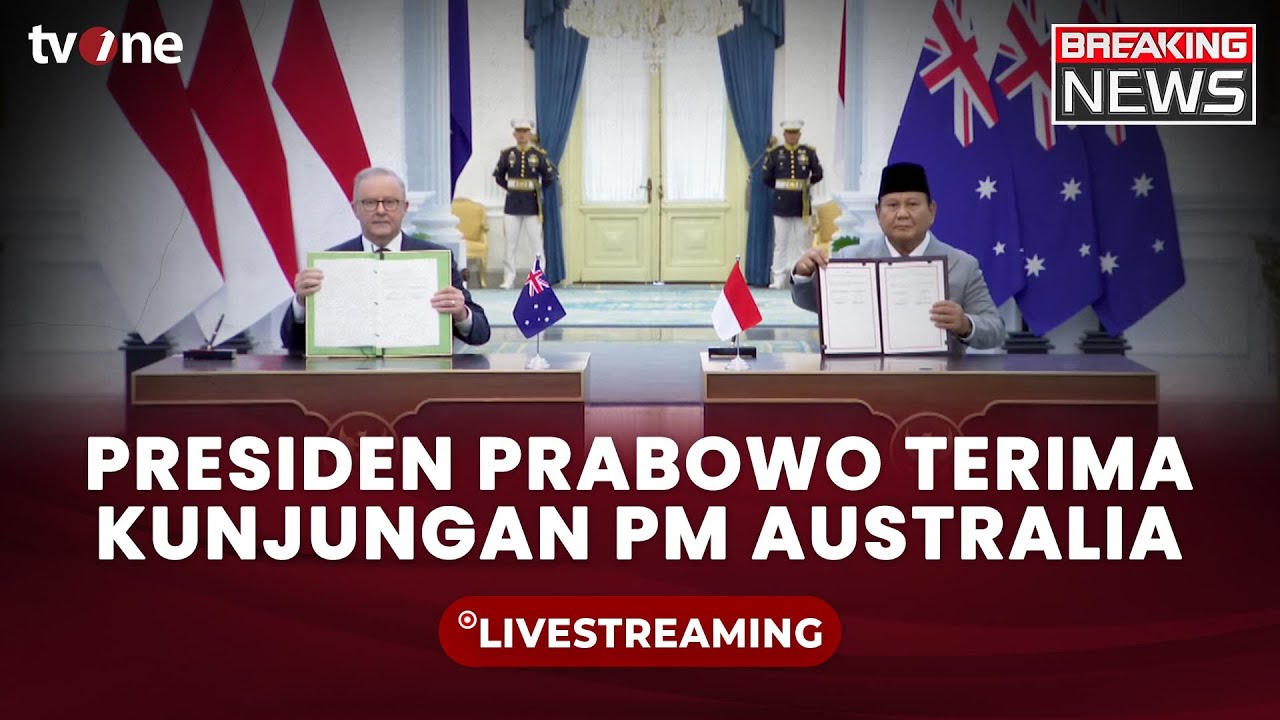 [BREAKING NEWS] Penandatanganan MoU Danantara Dengan PM Australia | tvOne