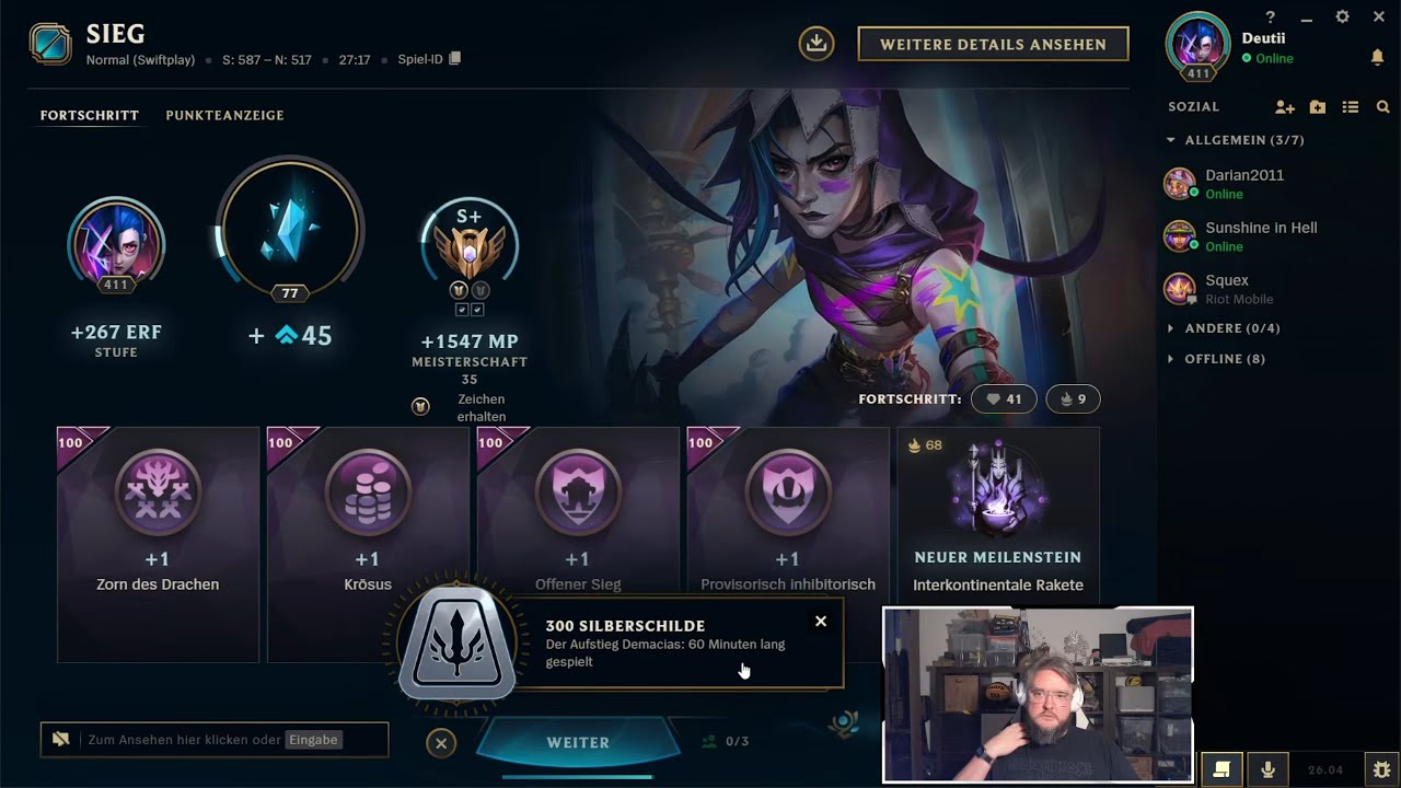 League of Legends | SWIFTPLAY | Jinx | S+ | w/friends | 23.02.2026 | 7