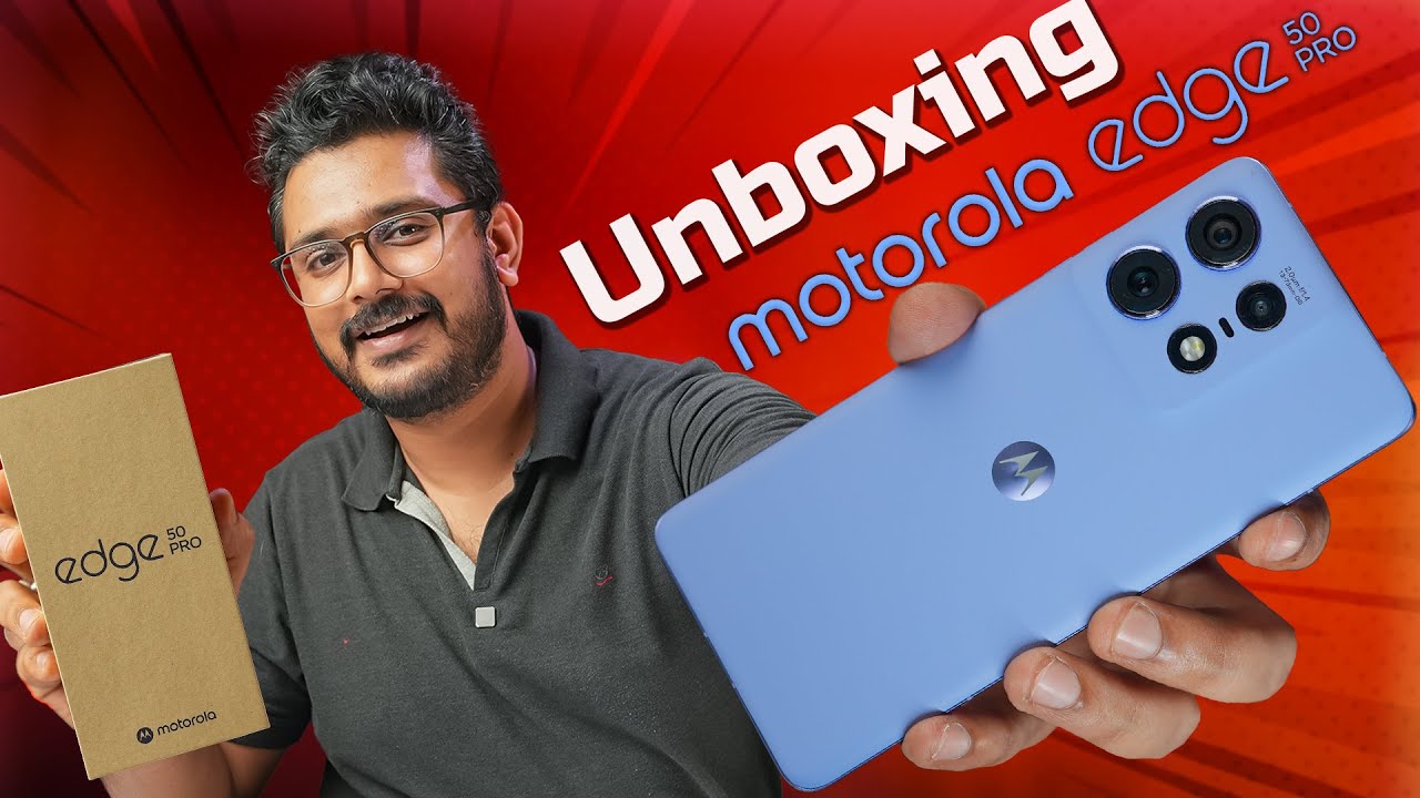 motorola edge 50 Pro Unboxing in ಕನ್ನಡ⚡Snapdragon 7gen3, pOLED 144Hz, 50MP+50MP Camera, 4500mAh+125W