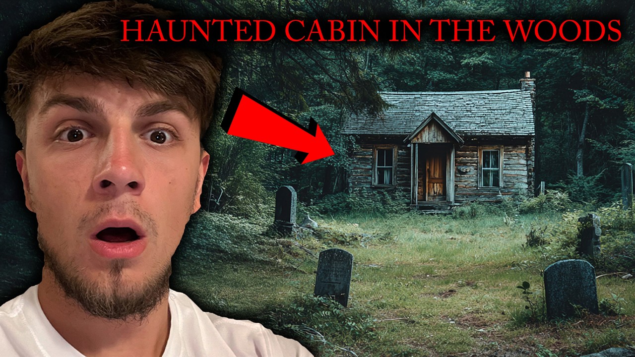 TERRIFYING EXPERIENCE WHILE CAMPING IN HAUNTED CABIN IN THE WOODS (VERY SCARY)