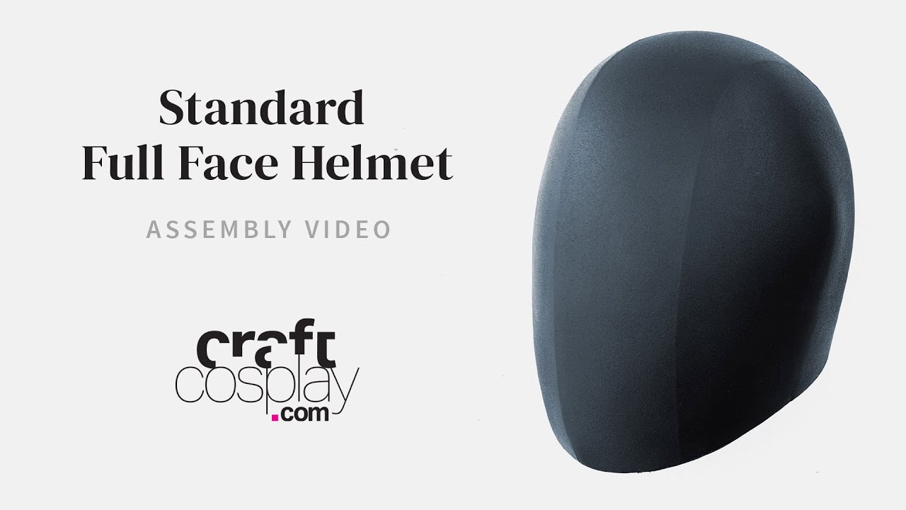 CraftCosplay Standard Full Face Helmet Assembly