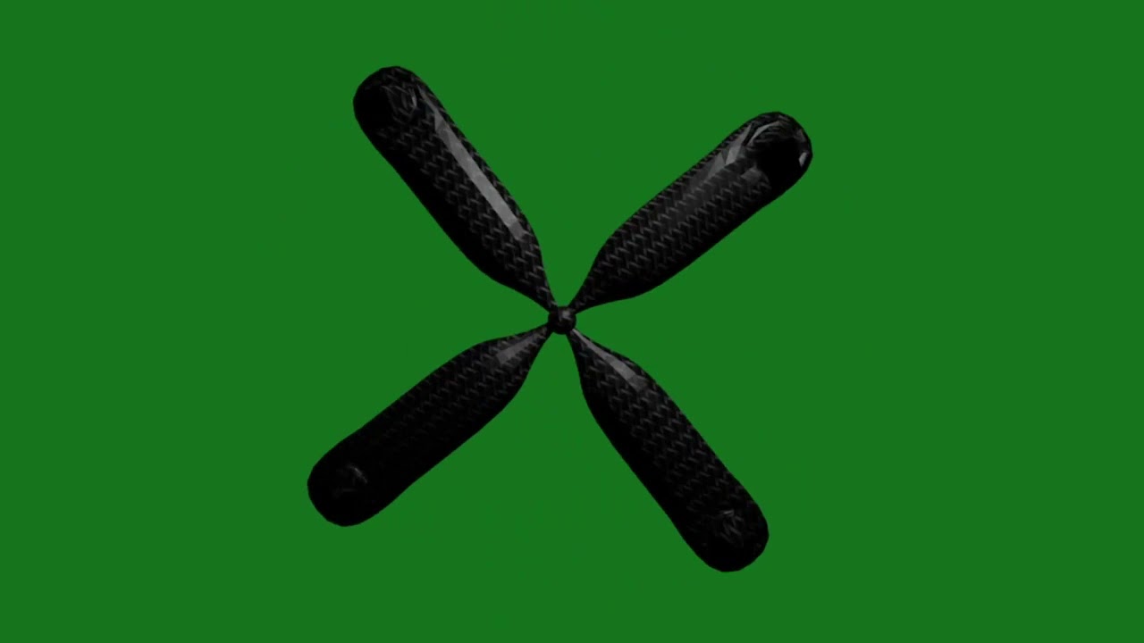 Black Fan Green Screen  Animation Video | Black Fan Green Effect | Chroma key video