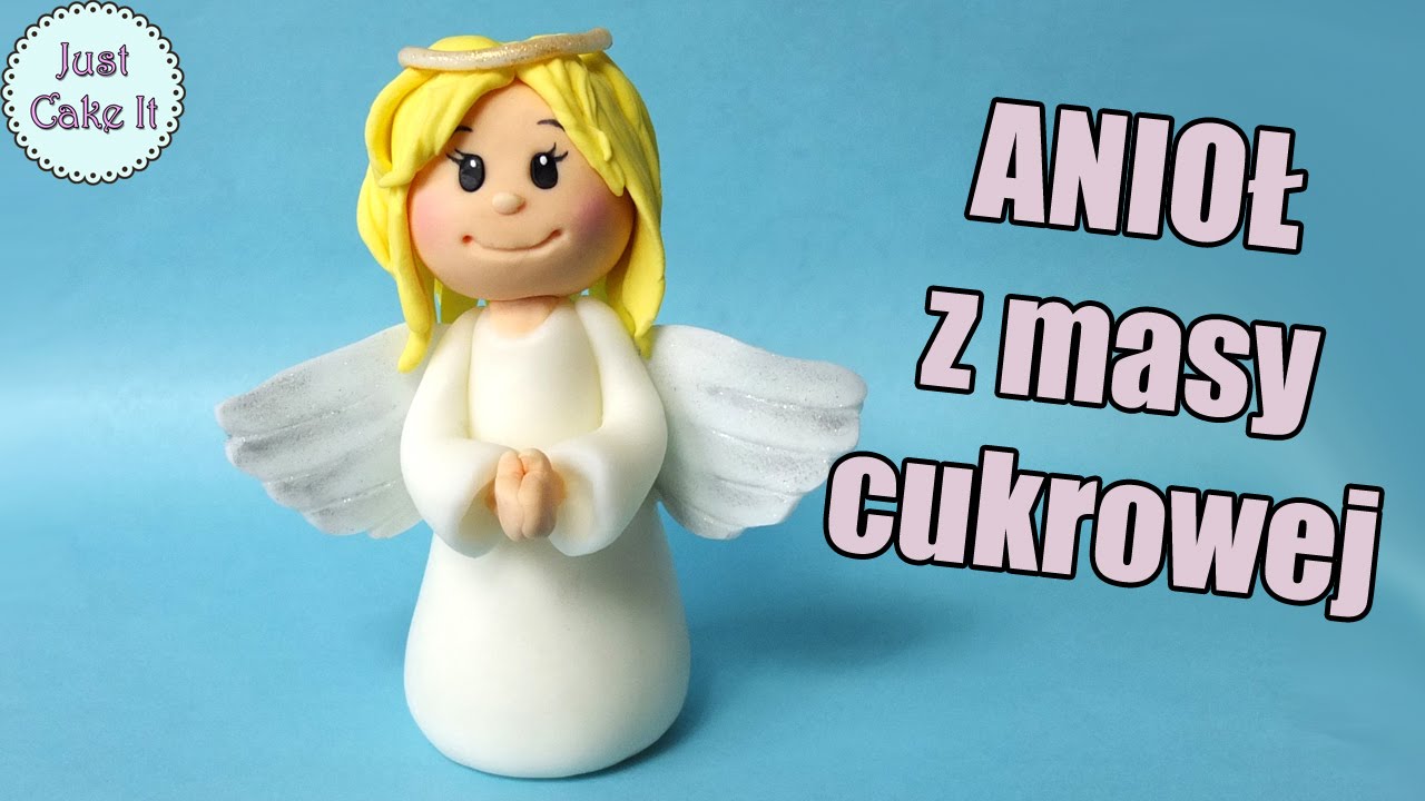 Jak zrobić figurkę anioła z masy cukrowej na tort
