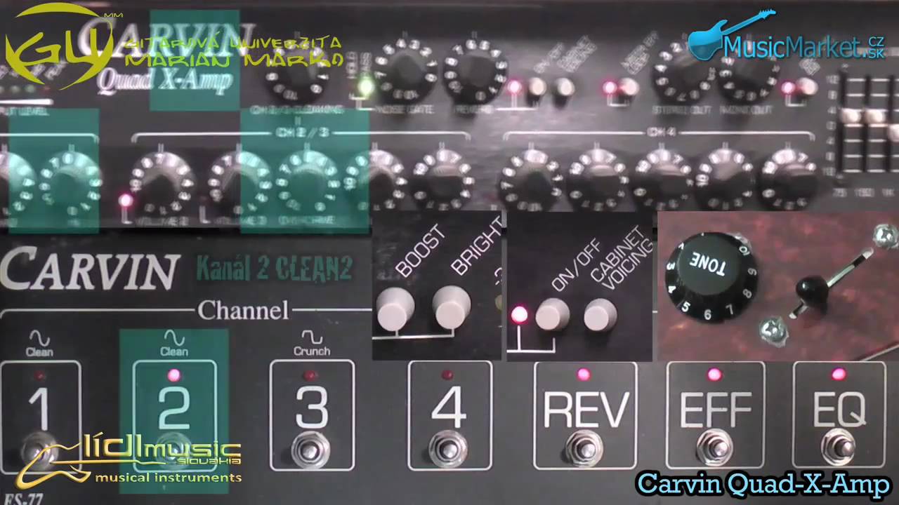 0324_Carvin Quad-X-Amp studio sound demo