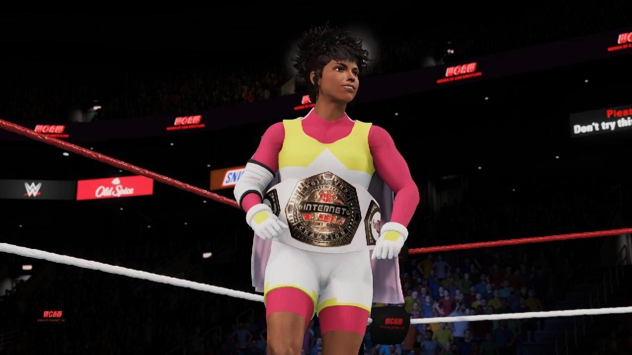 WCAW Action S6E35 Part 2: WCAW Internet Championship Andy Smith (c) vs. Batgirl