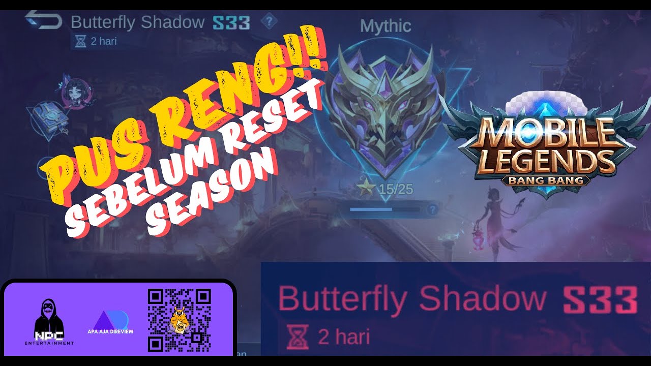 Gaassss Sebelum Reset Season! - Mobile Legends Indonesia