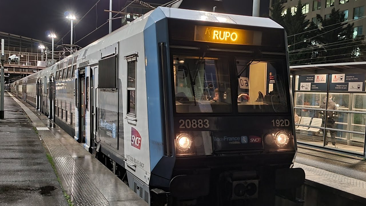 RER D: Travel aboard a Z20500 from Garges-Sarcelles to Goussainville