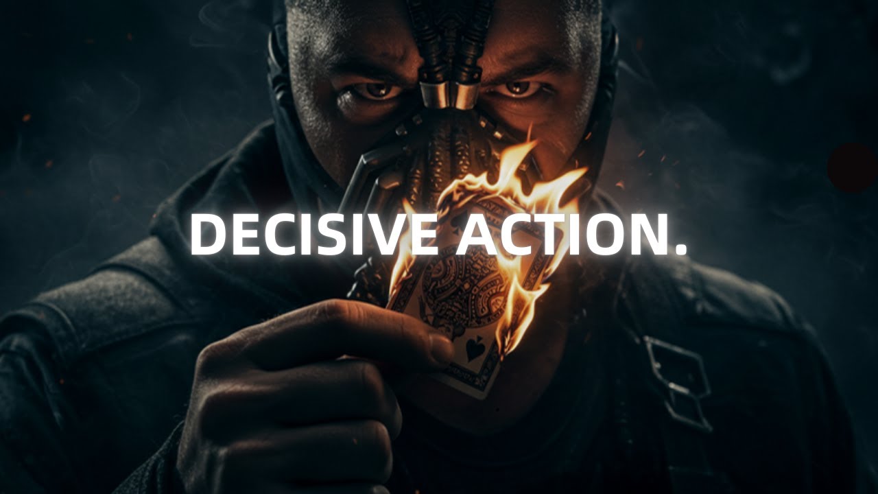 Master the Art of Decisive Action - Bane Motivational Speech (Powerful)