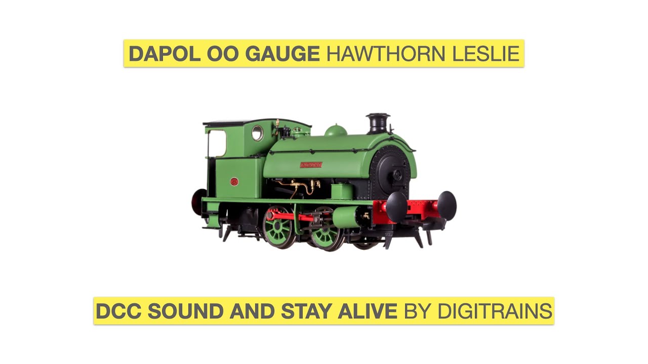 Dapol Hawthorn Leslie - DCC Sound and Stay Alive fitted by Digitrains