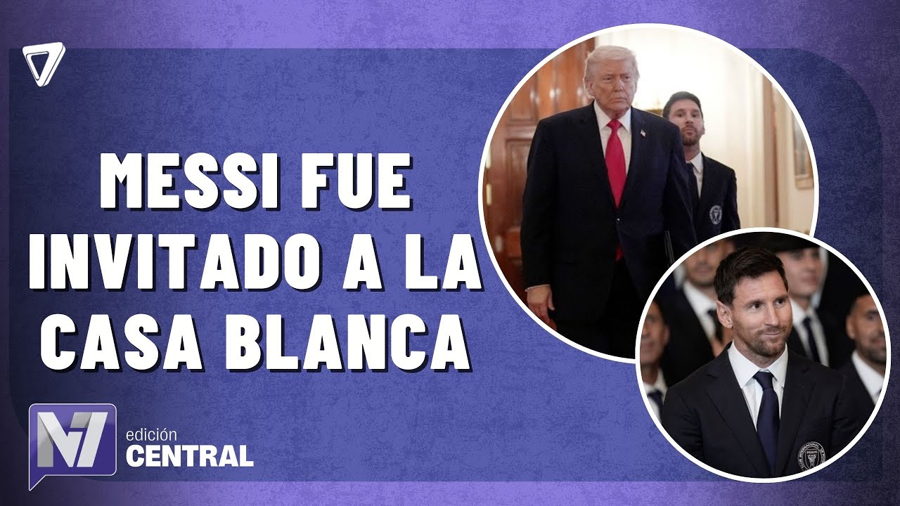 Messi y el Inter Miami visitan la Casa Blanca con Trump