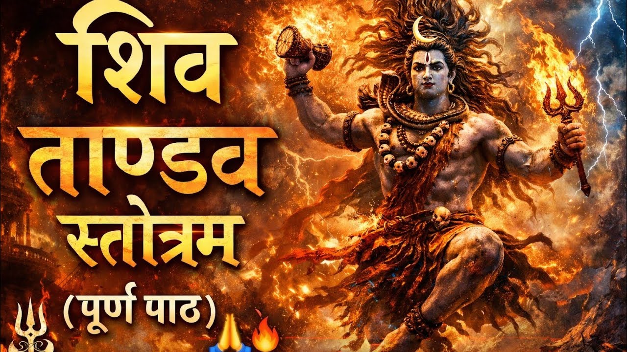 Shiv Tandav Stotram Full Path | रावण रचित शिव तांडव स्तोत्र | Shiv Mantra🙏🏻 