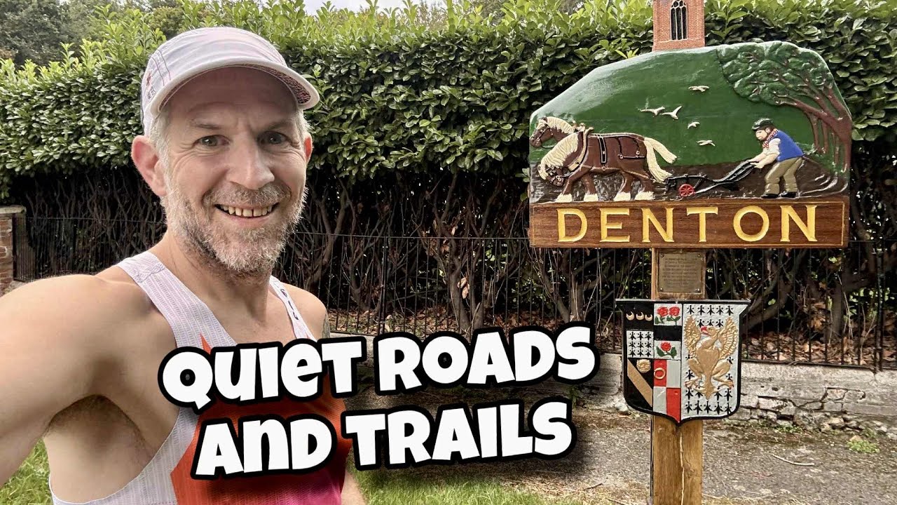 Sunset Trail Running in Denton | 10K Autumn Evening Run