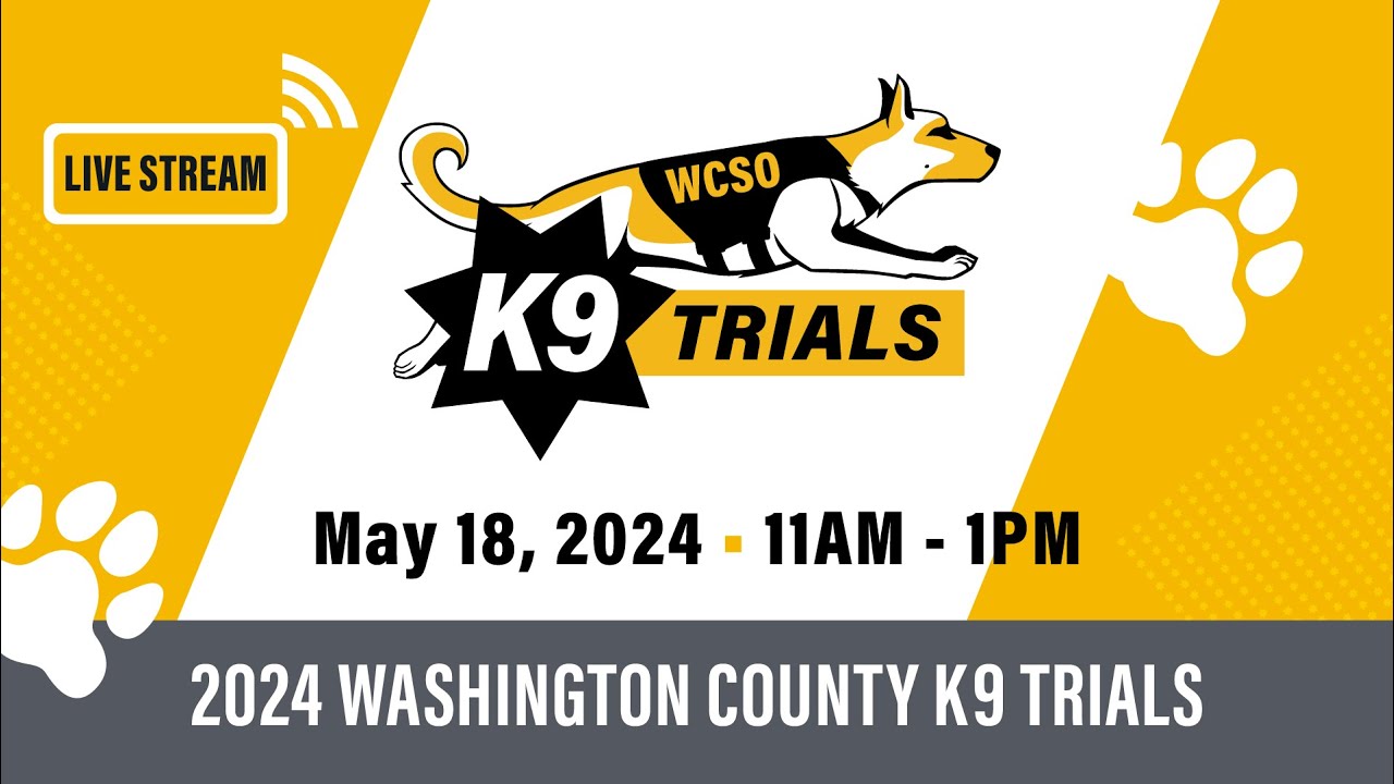 2024 Washington County K9 Trials - Live Stream