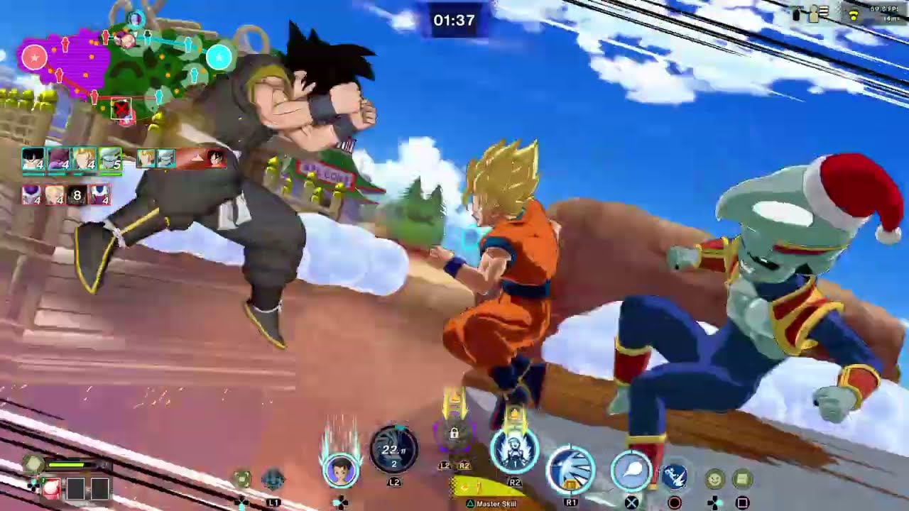 Dragon Ball: Gekishin Squadra (PS4) - Standard Battle 