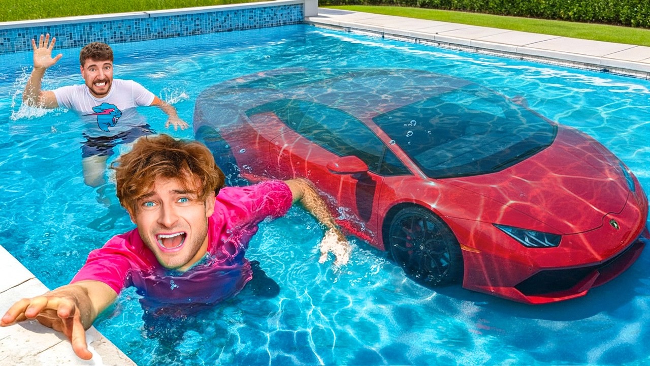 Я разбил Lamborghini MrBeast! *не кликбейт*