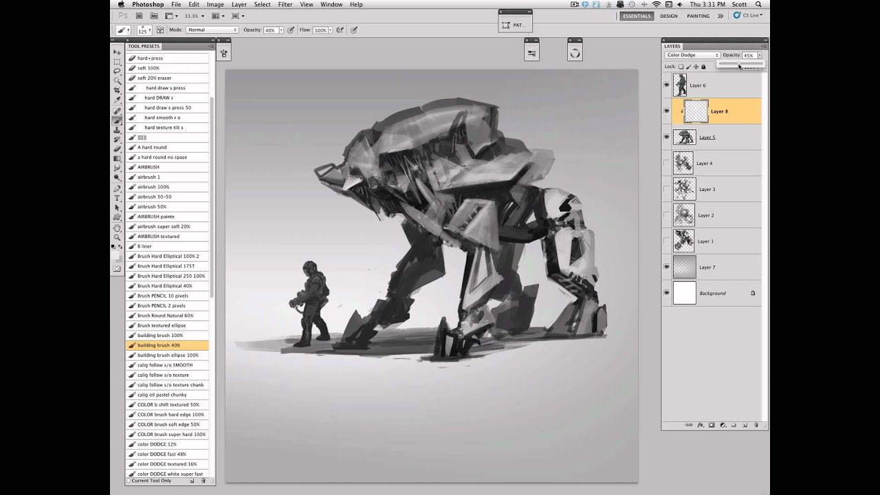 Scott Robertson - Tutorial 001 - part 1.