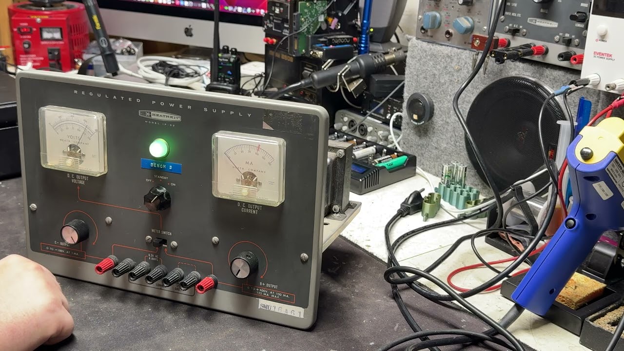 Today on the workbench, we have the Heath kit IP-32 recently acquired off of eBay