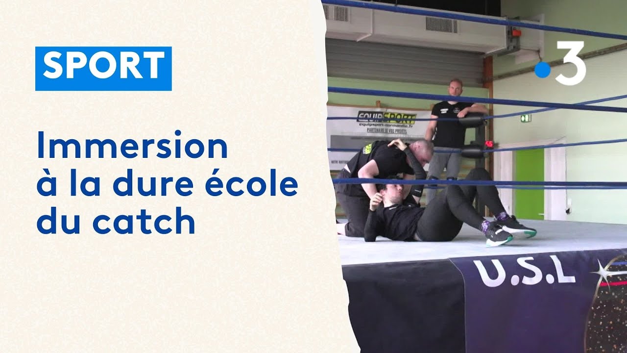 Nouveauté : une école de catch a ouvert ses portes