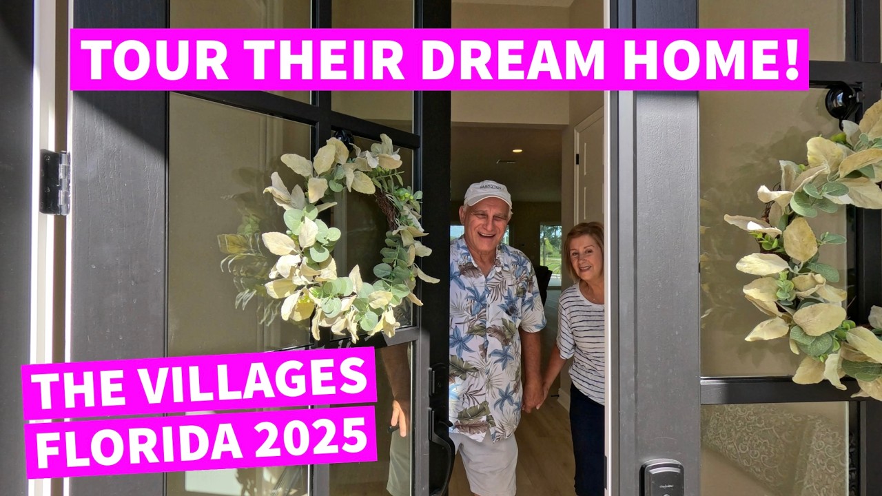 Under $1 Million! New PREMIER HOME Tour (Part 1) The Villages Florida (Shady Brook & Eastport)