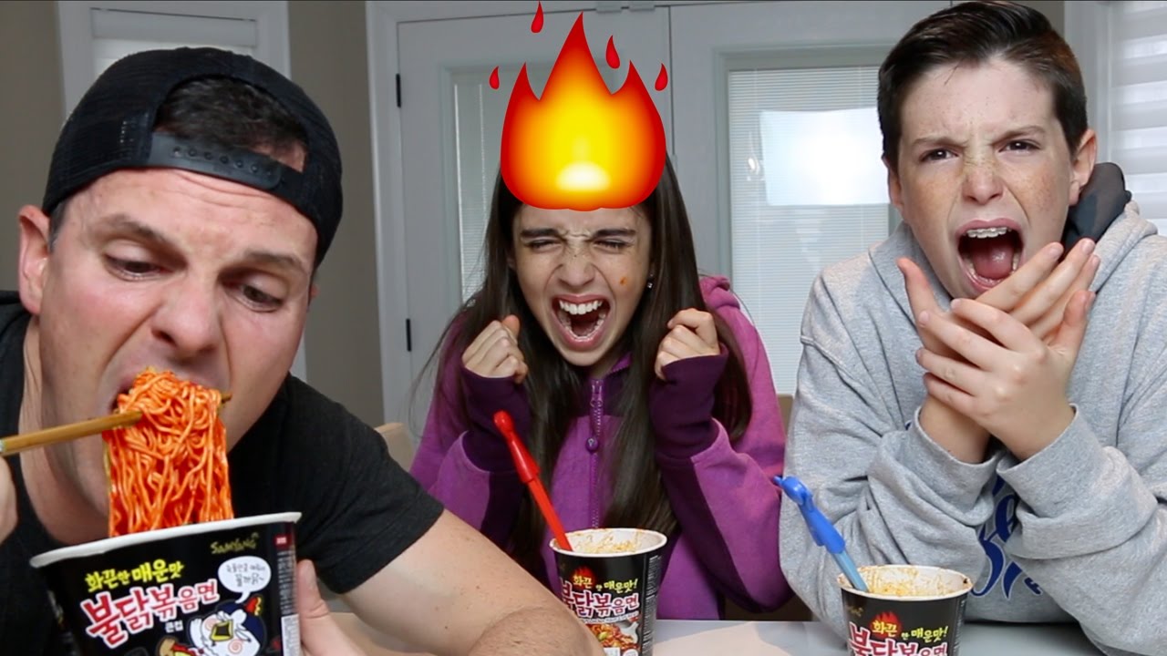 Korean Fire Noodle Challenge