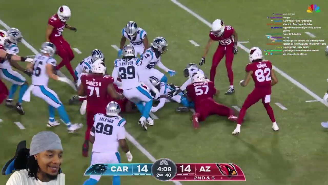 FlightReacts To Panthers vs. Arizona Cardinals | 2026 Hall of Fame Game Highlights!