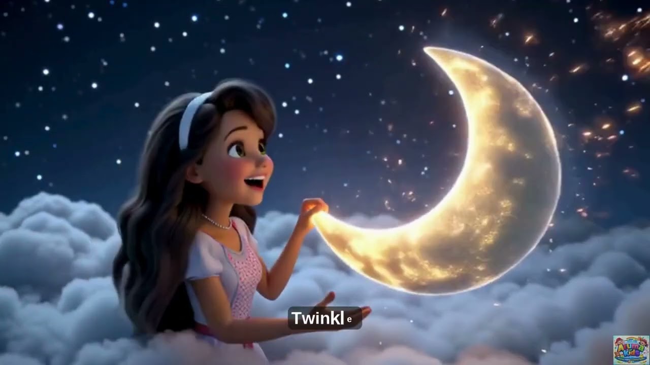 ✨ Twinkle Twinkle Little Star – Magical Bedtime Adventure | 3D Animated Nursery Rhyme | Aruma Kids