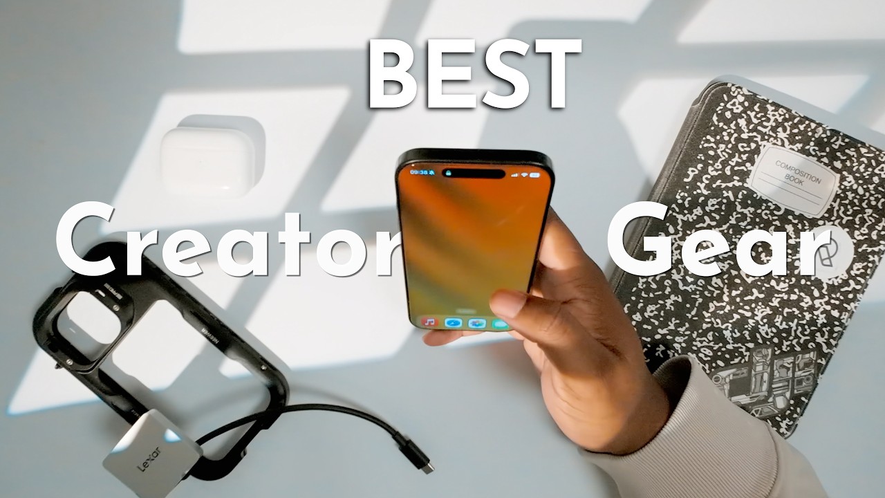 The Tech I Actually Use the Most  (best creator gear)