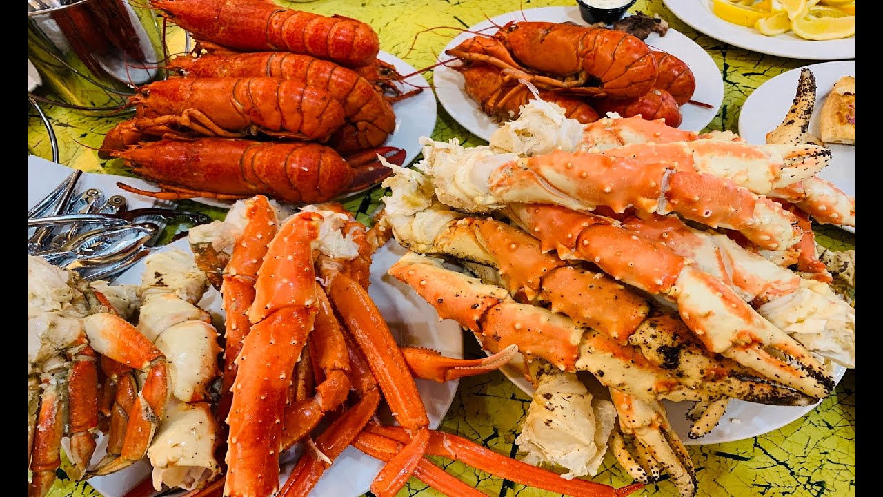 ALL YOU CAN EAT LOBSTER SEAFOOD BUFFET - JACKSON RANCHERIA CASINO FISHERMAN’S WHARF BUFFET