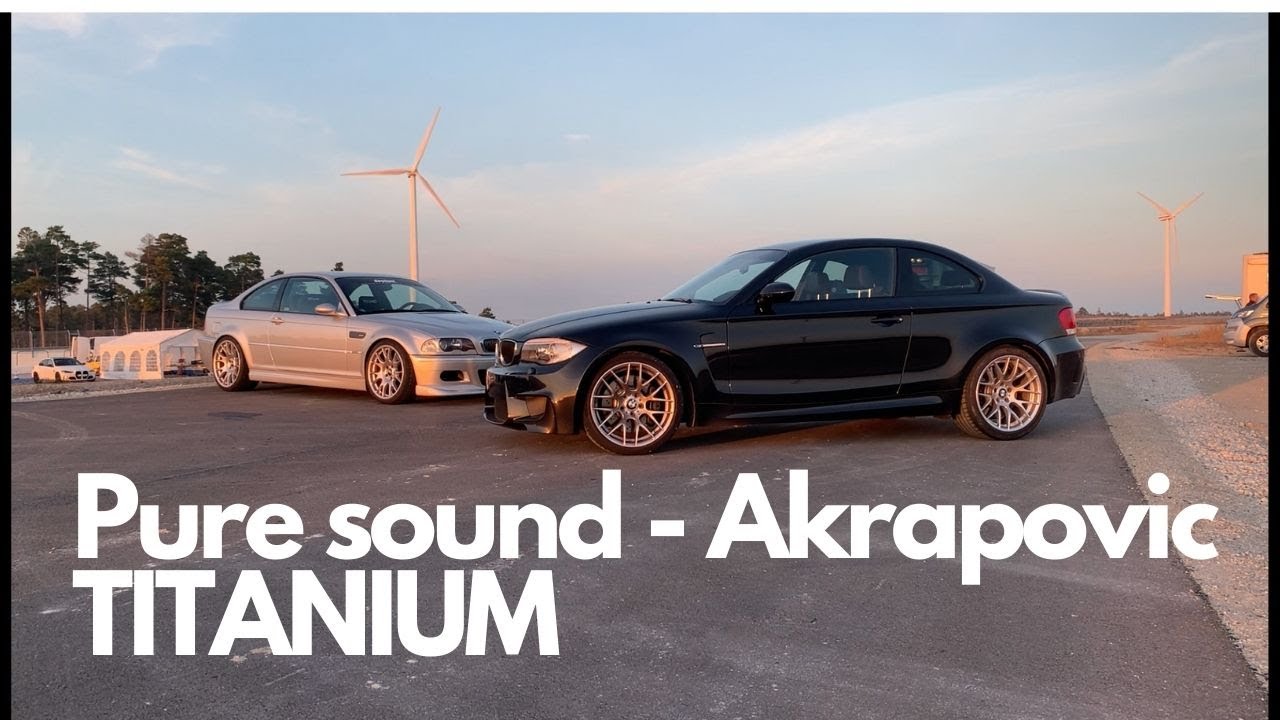 BMW 1M Coupe: Akrapovic Pure Sound