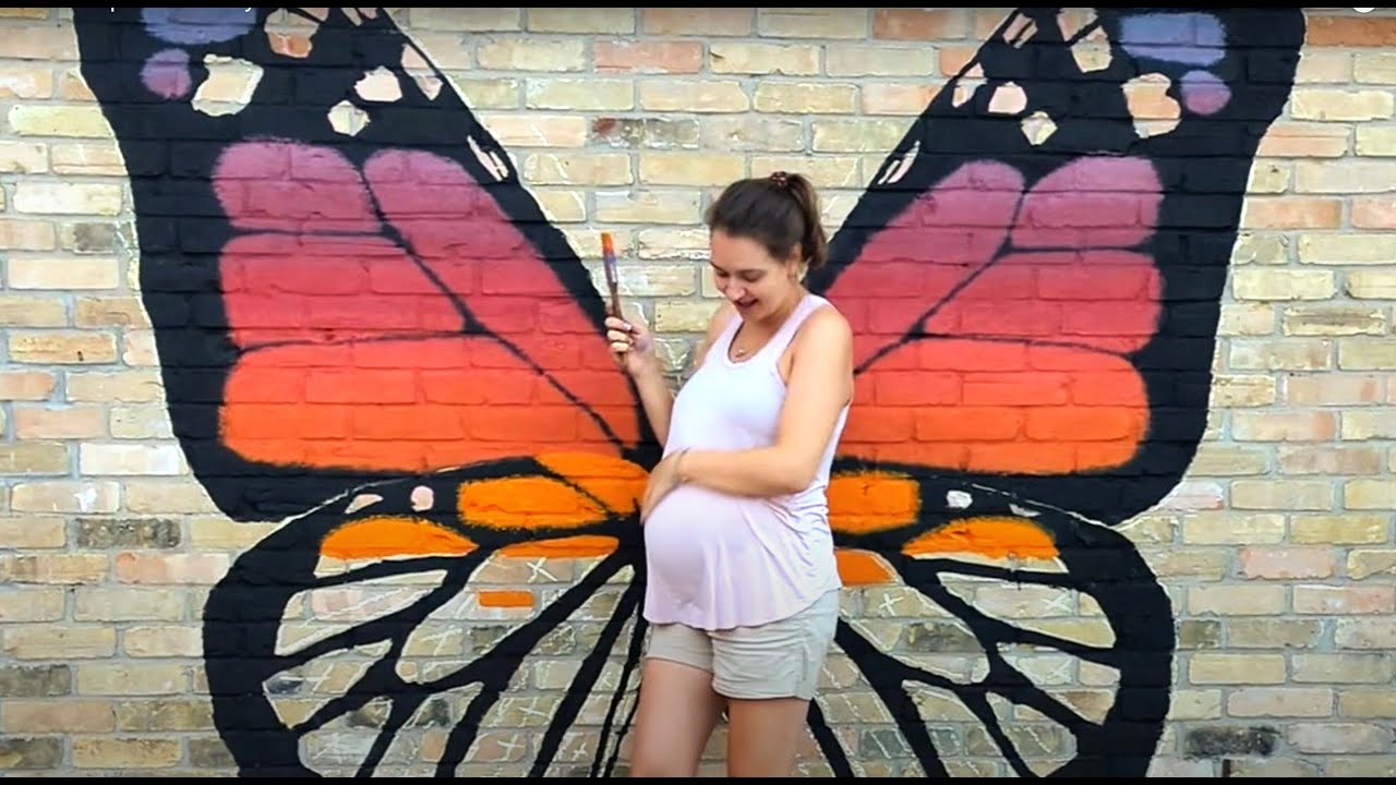 Time Lapse Butterfly Mural (1/2)