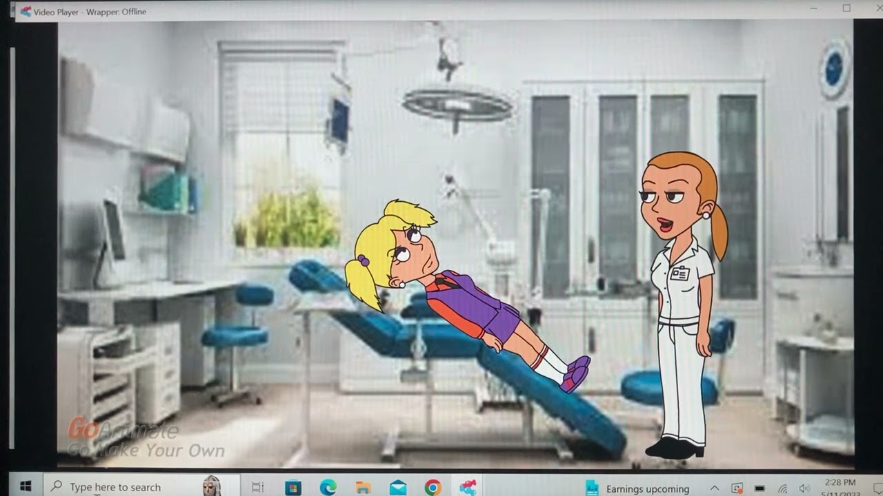 Angelica Pickles misbehaves at dentist/grounded