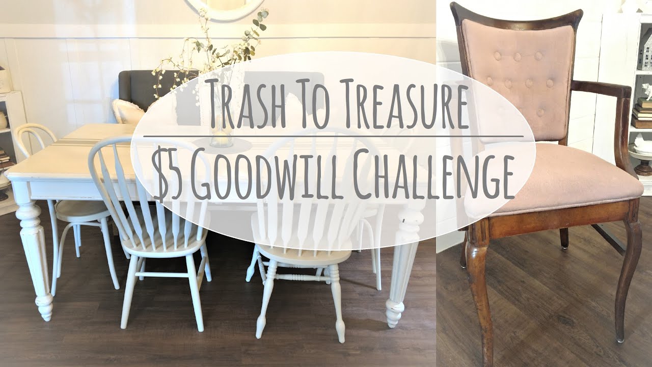 Trash to Treasure | $5 Goodwill Challenge | Summer 2019
