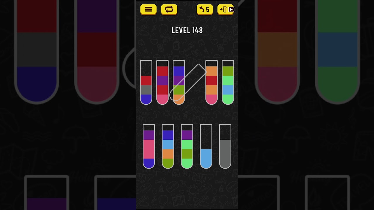 Water Sort Puzzle - level 148