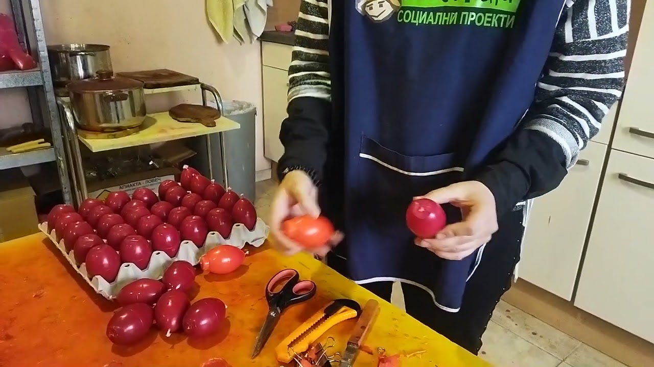 Изработване на свещи, Ателие за свещи и керамика КОНКОРДИЯ - Етап 4