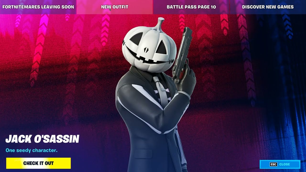 New Jack O'Sassin Skin