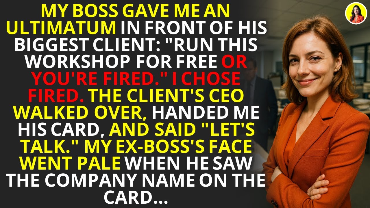Fired For Refusing Free Work? The Client's CEO Hired Me & Destroyed My Boss