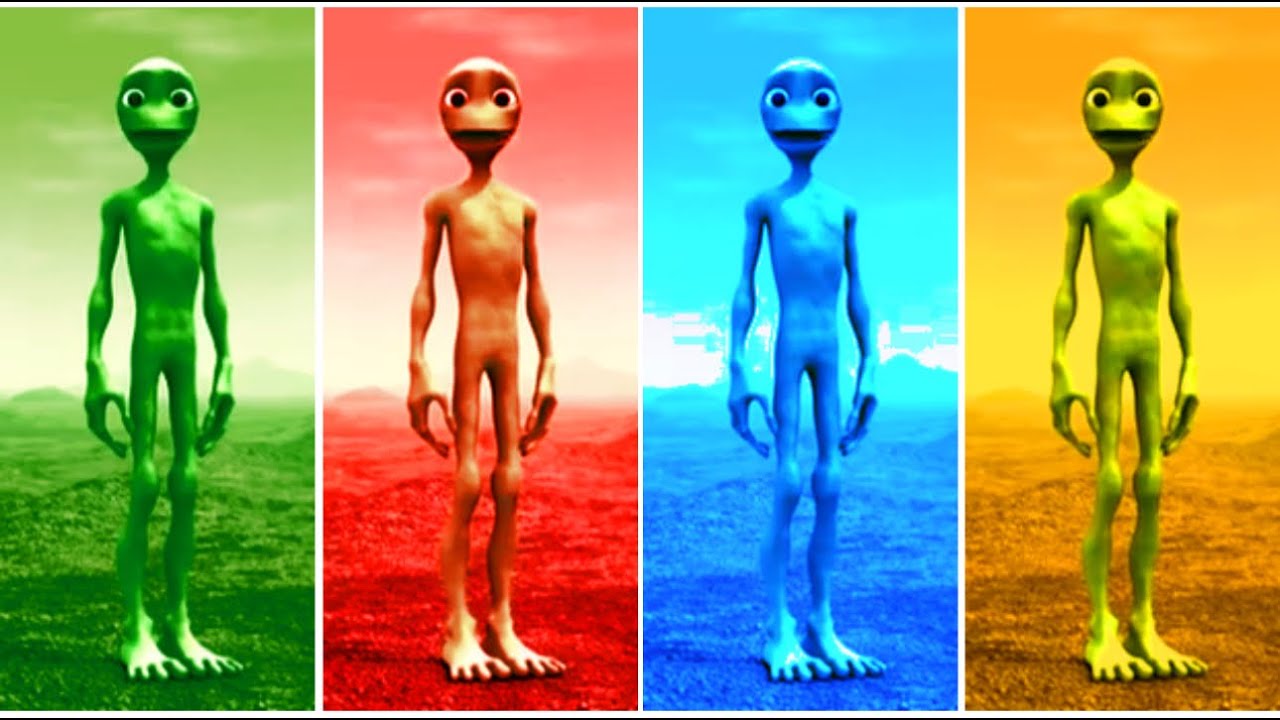 Alien Dance | Fun colours | 2025 Music Video |🪐✅