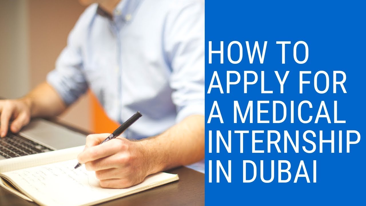 How to get a medical internship in Dubai
